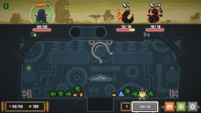 『ブッラカトル』コインプッシャーとローグライトが融合したシステムが異色過ぎる。多脚戦車で挑む終末世界のデッキ構築型ローグライトがSteamで早期アクセス開始