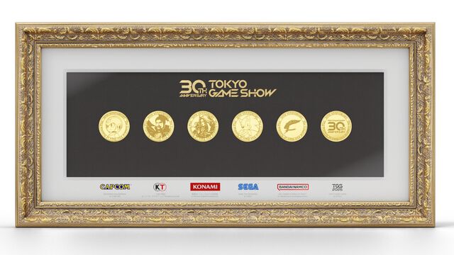 【330万円】東京ゲームショウ30周年記念チケットが7月11日に発売。『ソニック』『ロックマン』などの純金メダルとTGS2026入場券セット
