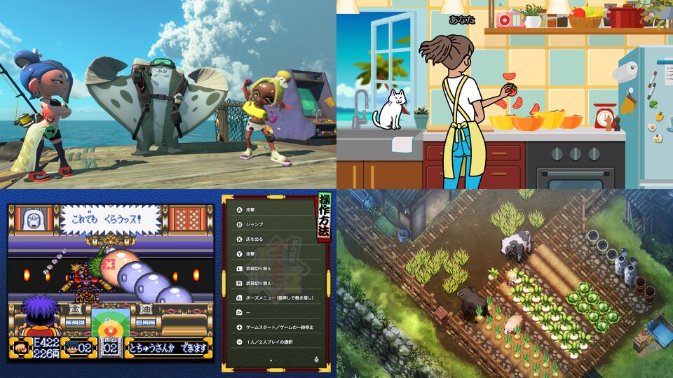 【7月発売Switch/Switch2新作ゲーム】『スプラトゥーン レイダース』『リズム天国 ミラクルスターズ』『がんばれゴエモン大集合！』最新作を紹介！