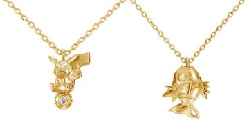 『ポケモン』30周年記念のゴールドネックレスが本日（7/10）予約開始。ピカチュウやコイキングがでリッチに立体化