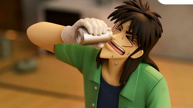 カイジ】ぬーどるストッパーフィギュアにカイジが登場！ ビールとお