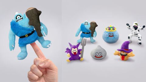 『ドラクエ』指人形のように遊べるミニパペットがかわいい。天空装備のメタルフィギュアやモンスターフィギュアなど新グッズがスクエニイーストアに新登場