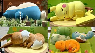 『ポケモンスリープ』3周年イベントリポート。約3メートルの巨大カビゴンがお出迎え！ ピカチュウやイーブイなどポケモンたちのかわいい寝顔に癒やされる