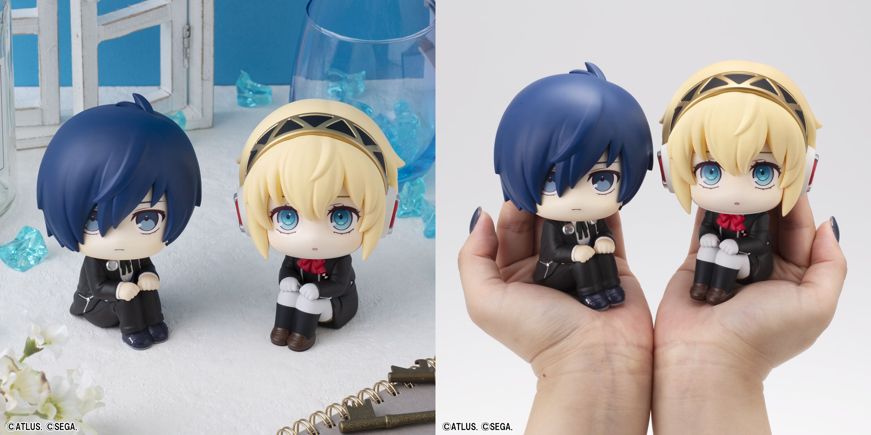 ペルソナ3R』主人公とアイギスがこちらを見上げる姿がかわいい