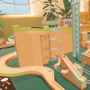 からくり装置×Lo-fiサウンド。癒やしのマーブルラン構築シム『Cozy Marbles ビー玉コロコロ大作戦』Steamで8/21リリース