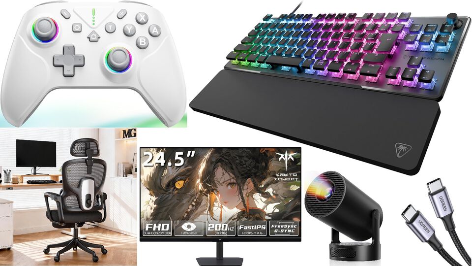 【Amazonタイムセール】タートルビーチのゲーミングキーボードが10800円（55%オフ）。Switch2コントローラーやゲーミングチェアも安い