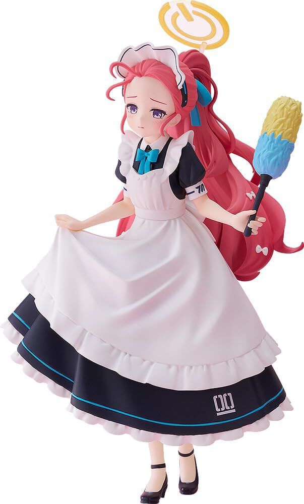 ブルアカ』花岡ユズがメイド姿でフィギュア化。どこか自信なさげな表情