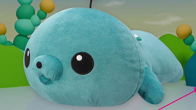 教育番組】タマが超BIGぬいぐるみになって登場！のんびりねそべる