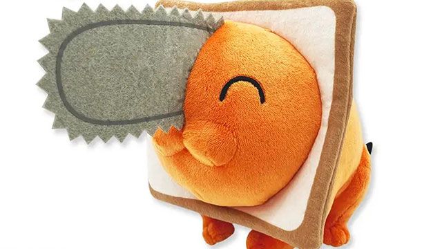 チェンソーマン】食パンにすっぽりとはまったポチタがぬいぐるみになっ