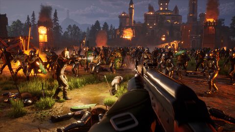 現代兵器で中世騎士を蹴散らすFPS『SKOS: 13.86』Steamストアページ公開。トラックを爆走させて騎士の群れを跳ね飛ばす異色の一騎当千