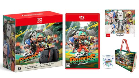 『スプラトゥーン レイダース』ゲームの発売に合わせてSwitch 2同梱版と新色Joy-Con 2が発売。すりみ連合の新たなamiiboも同日発売