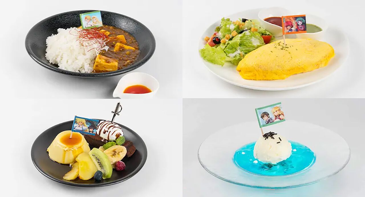 マーボーカレーにファラのオムライス。『テイルズ オブ』30周年コラボ
