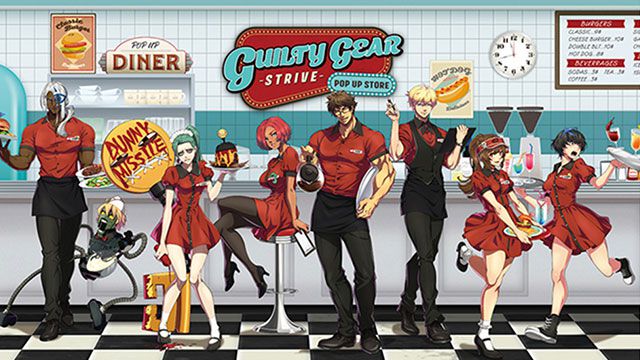 GUILTY GEAR -STRIVE-』アメリカンダイナーをテーマにしたグッズが予約