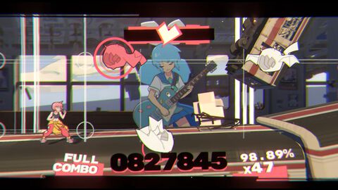 音ゲーアドベンチャー『UNBEATABLE』PC版が待望の日本語対応！　ギターノイズとともに疾走するドチャクソエモい音楽物語が日本語化でより刺さる！