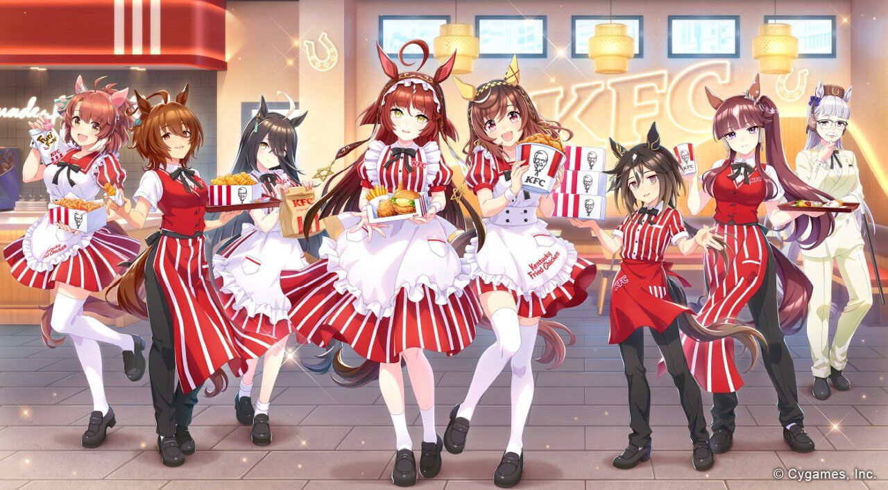 ウマ娘』ケンタッキーコラボが8/12スタート、キービジュアル公開