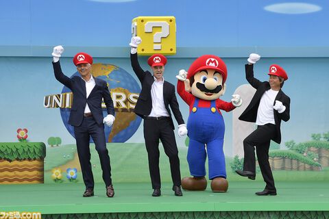 USJ×任天堂でパークとゲームの連動も!?　宮本茂氏ら3人のキーマンから詳細が語られた、USJ“SUPER NINTENDO WORLD”建設着工式詳細リポート【動画あり】