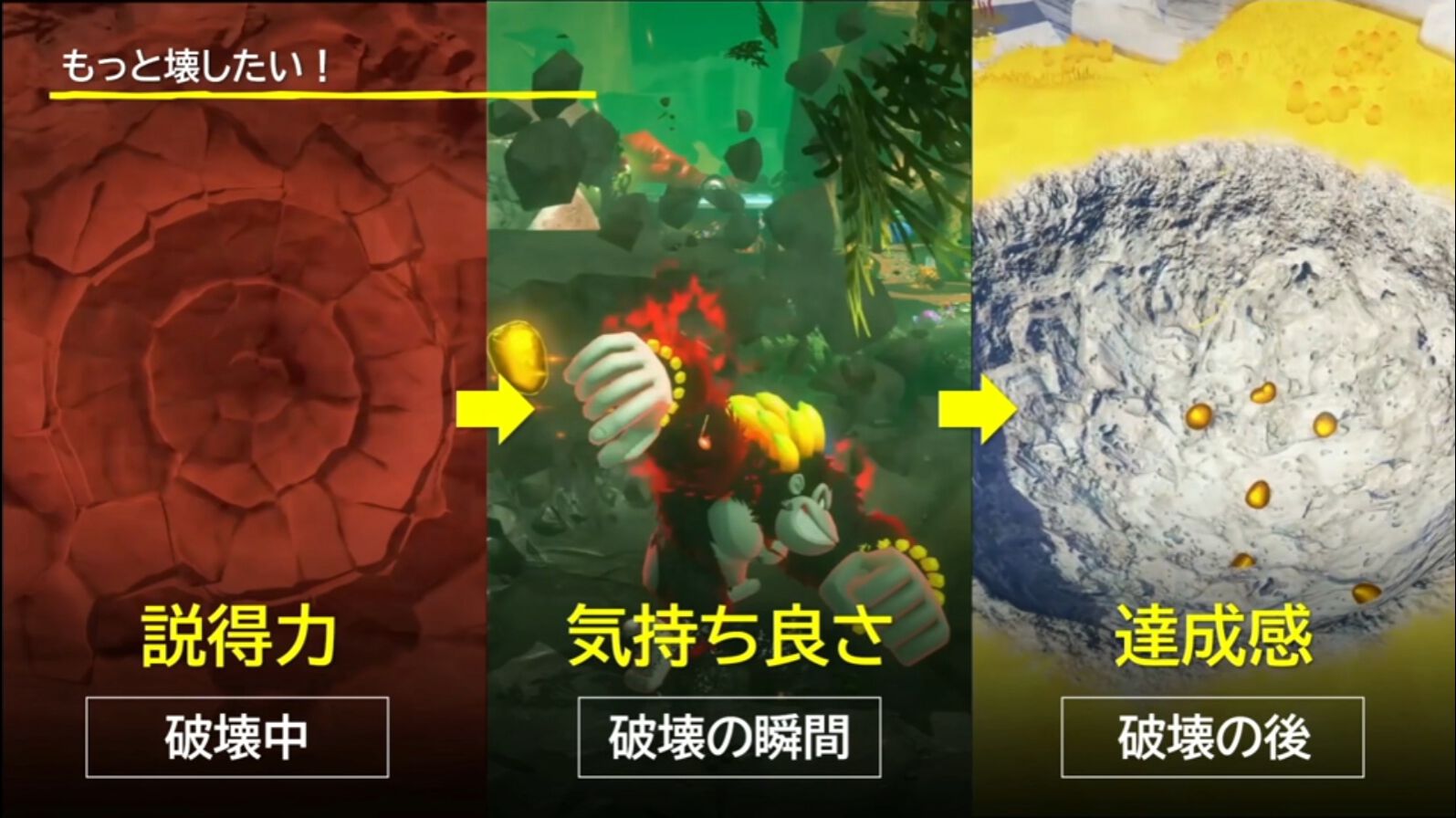 『ドンキーコング バナンザ』「もっと壊したい！」を引き出すアート表現。破壊の驚きを生む濃密な世界作りと破壊表現の追求【CEDEC2026】