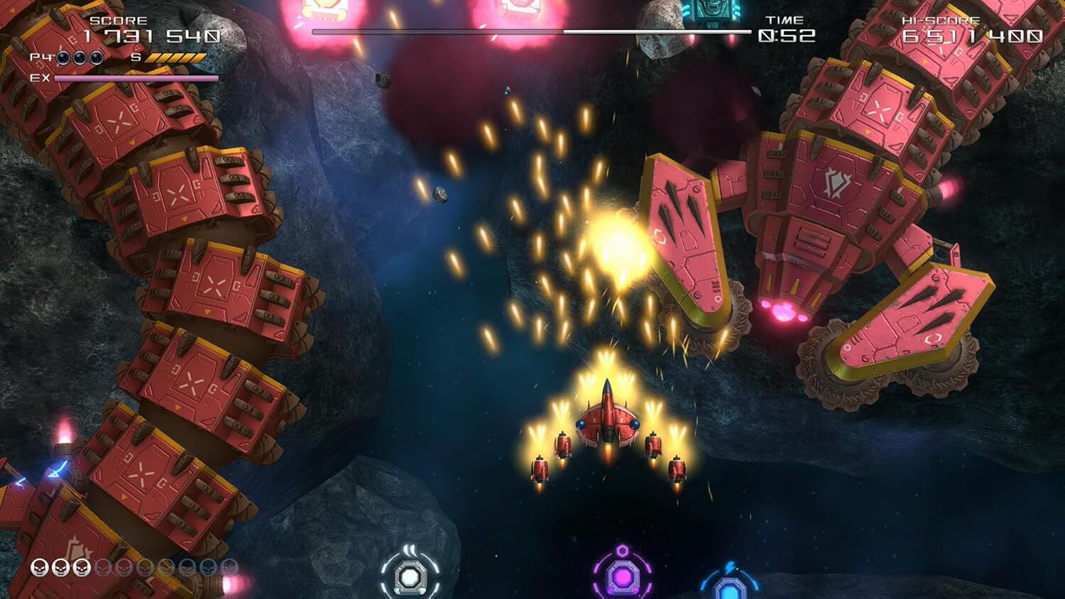 TATSUJIN EXTREME』東亜プランの王道シューティングが38年の時を経て