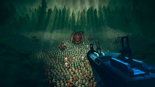 『Guns 'n Goblins』3Dキャラを操作して迫りくるドットキャラを蹴散らすシューターのデモ版が配信中。プレイするほどに火力が加速する爽快感バツグンのFPS