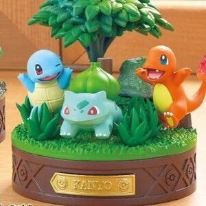 【ポケモン】旅立ちの3匹がセットになったジオラマフィギュアがリーメントから登場！