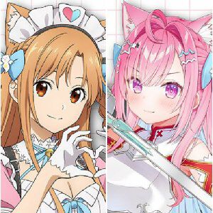 【SAO×結城さくな】コラボグッズがファミマで8/13発売。描き下ろしイラスト使用のアクキー＆缶バッジが登場