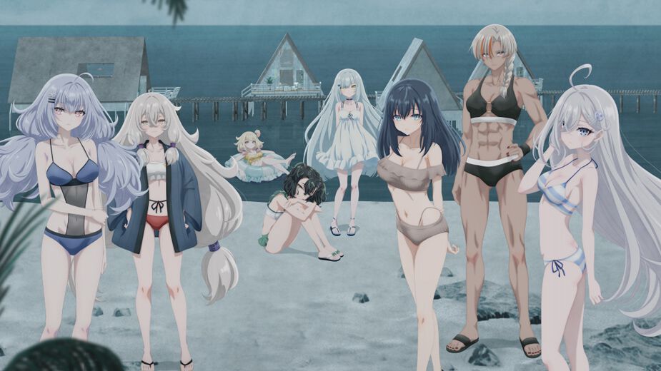 アニメ『死亡遊戯で飯を食う。44:CLOUDY BEACH』8月7日（金）0時より各