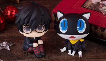 『ペルソナ5 ザ・ロイヤル』主人公とモルガナのフィギュアが登場。こちらを見上げるポージングがかわいい“るかっぷ”シリーズ