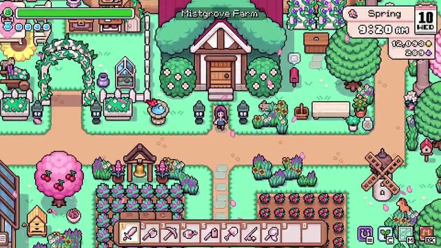 『Fields of Mistria』“魔法とロマンスと冒険”のスローライフ農場シミュが本日（8/6）午前1時に正式リリース。結婚・子どもの追加に日本語対応も