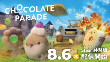 『チョコレートパレード』かわいらしいスイーツたちが重火器をぶっ放す。お菓子キャラのローグライトアクション体験版が配信開始【協力プレイ対応】