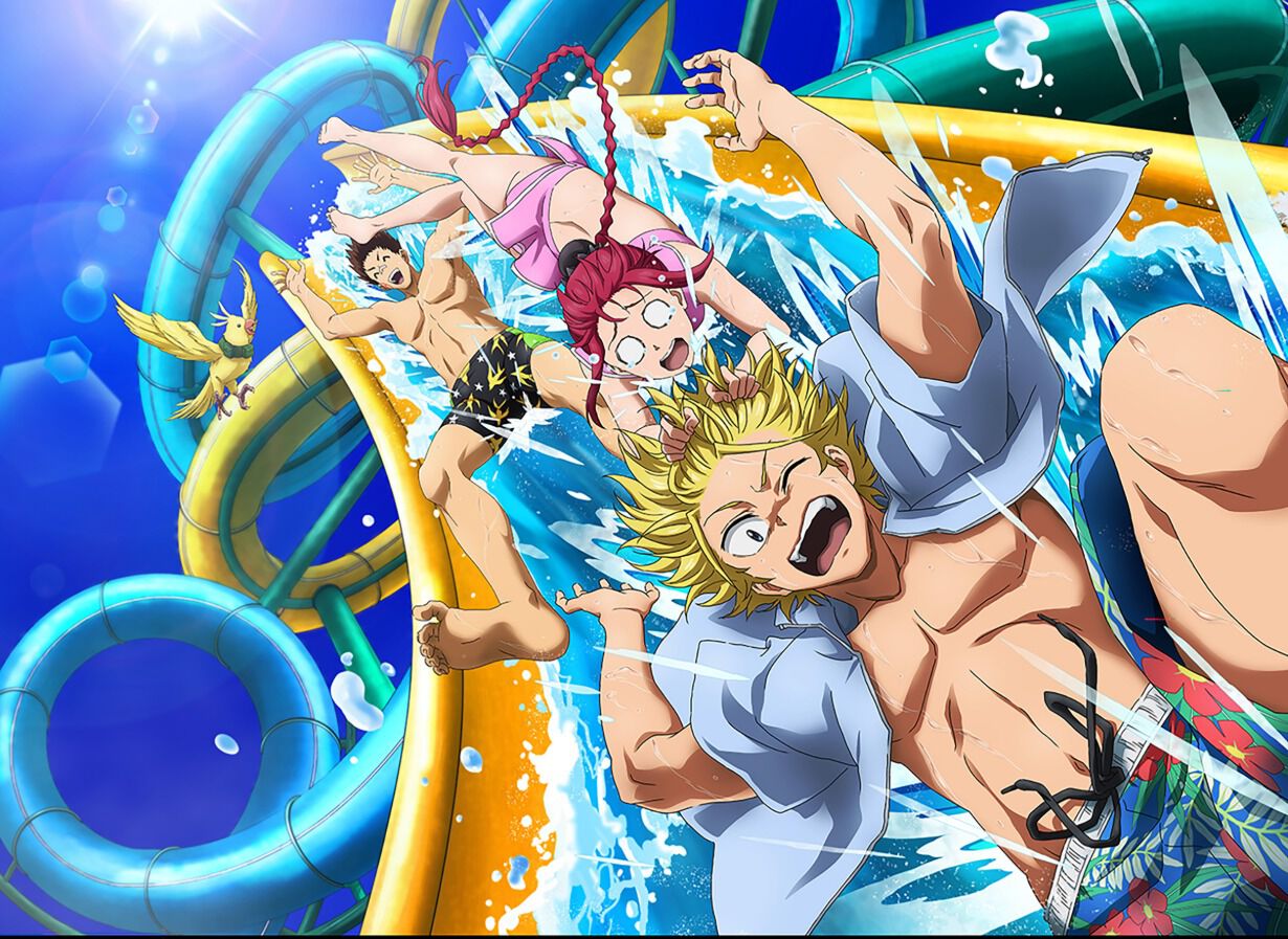 サカモトデイズ』特別企画のプール編ビジュアル公開。シンたちが