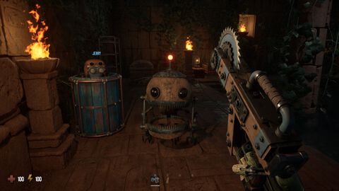 【4人マルチ】協力型脱出ホラー『GRAIN ROT』配信開始。家作りのためにオンボロ木製人形が超危険な地下遺跡を冒険。死んでも魂として探索に参加できる