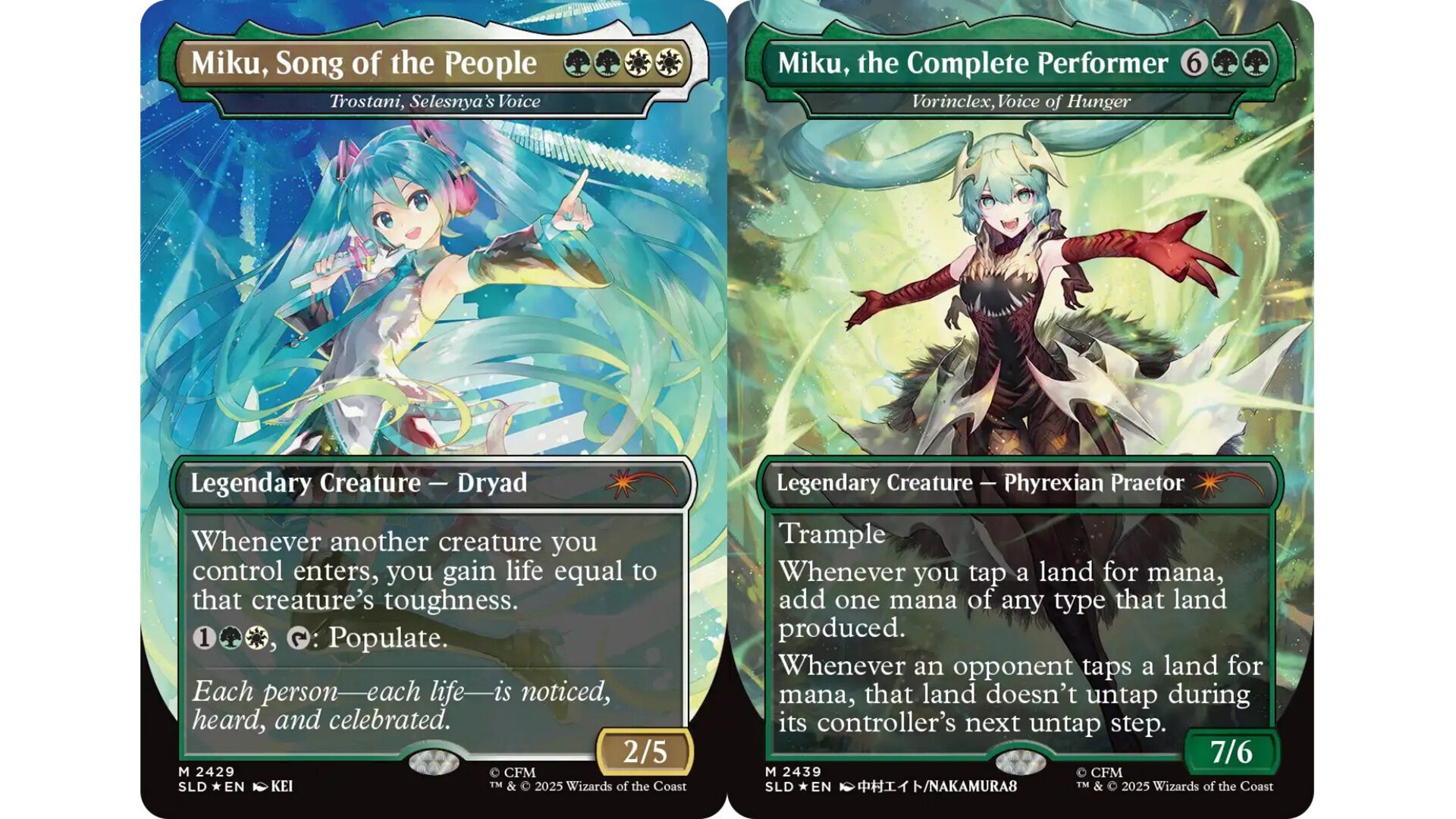統率者デッキ MTG】初音ミク統率者デッキが楽天で受注販売スタート。描き下ろし