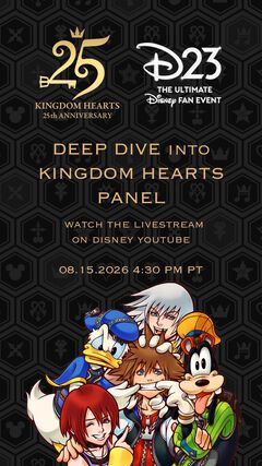 『キングダム ハーツ』の生配信“DEEP DIVE”がディズニーのYouTubeで8月16日に放送。スクエニ・安江泰氏らがゲーム制作の舞台裏をお届け