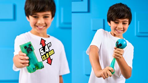 『マイクラ』帯電クリーパーのスクイーズ、エンダーマンのセンサーライトなど新グッズが登場。本日（8/13）より予約販売スタート