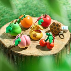 『どうぶつの森』“フルーツキーホルダーコレクション”が8月14日より先行販売。Nintendo TOKYOなどの常設ストアでは9月発売予定