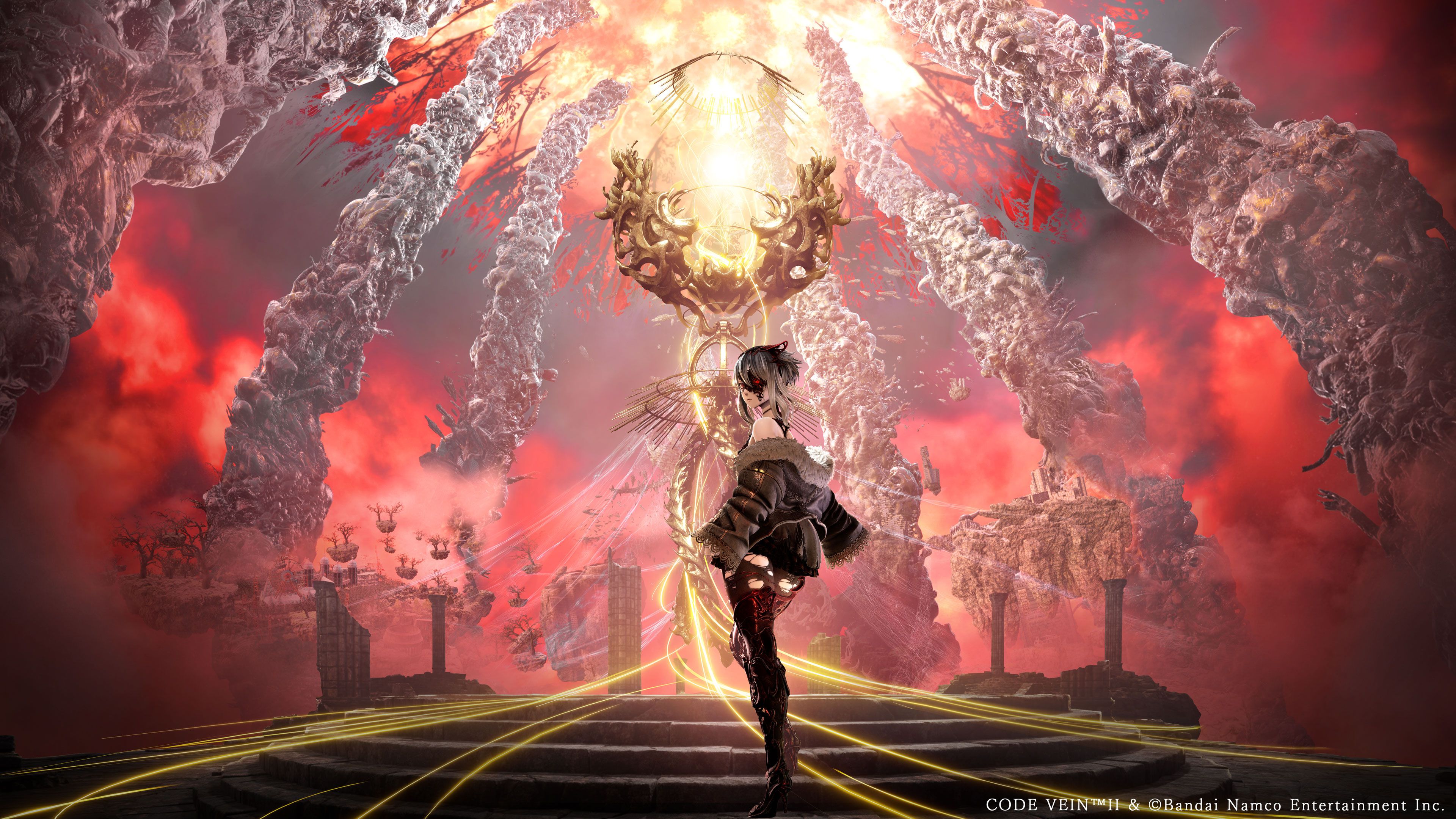 『コードヴェイン2』DLC“Mask of Idris”が9月9日に配信決定。新バディのリヴ（声：悠木碧）、ルゥ（声：石見舞菜香）のバディ特性、新武器・新術式も公開