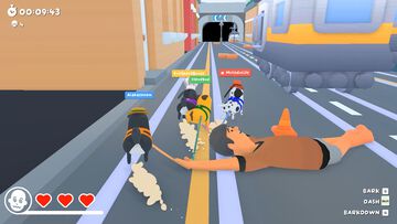 『Ruffed Up』犬になって気絶した飼い主を引きずる癒やしカオスな協力ゲー。最大4人でオンラインでもローカルでも引っ張り合える【体験版配信中】