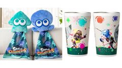 『スプラトゥーン レイダース』セブンイレブンにてキャンペーンが8月20日10時より開催。イカとタコのブランケットインクッションやすりみ連合のサーモタンブラーがゲットできちゃう