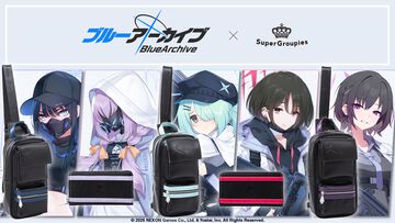 『ブルアカ』アリウス分校の5人をイメージしたボディバッグ＆長財布が本日（8/17）予約開始。サオリ、アツコ、ヒヨリ、ミサキ、スバルの全10アイテム