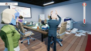 『Layoff Revenge!』クビになるまでの15分間で上司をイラつかせるイタズラアクション。上司のさらに上司までもイラつかせブラック企業を崩壊させる