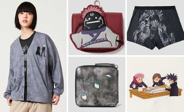 『呪術廻戦』とグラニフがコラボ。獄門疆の財布、里香ちゃん顕現パンツ、五条悟と夏油傑のカーディガンなどが本日（8/19）予約開始。ビューティフルシャドーは宿儺に