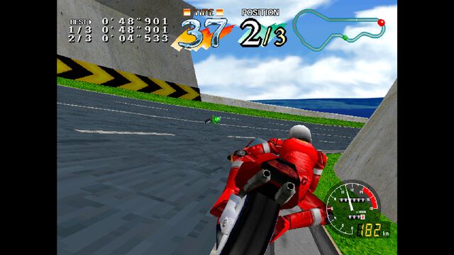 【アケアカ/アケアカ2】『サイバーサイクルズ』8月20日配信。1995年発売のバイク型大型筐体が印象的なレースゲームが現行機で楽しめるように