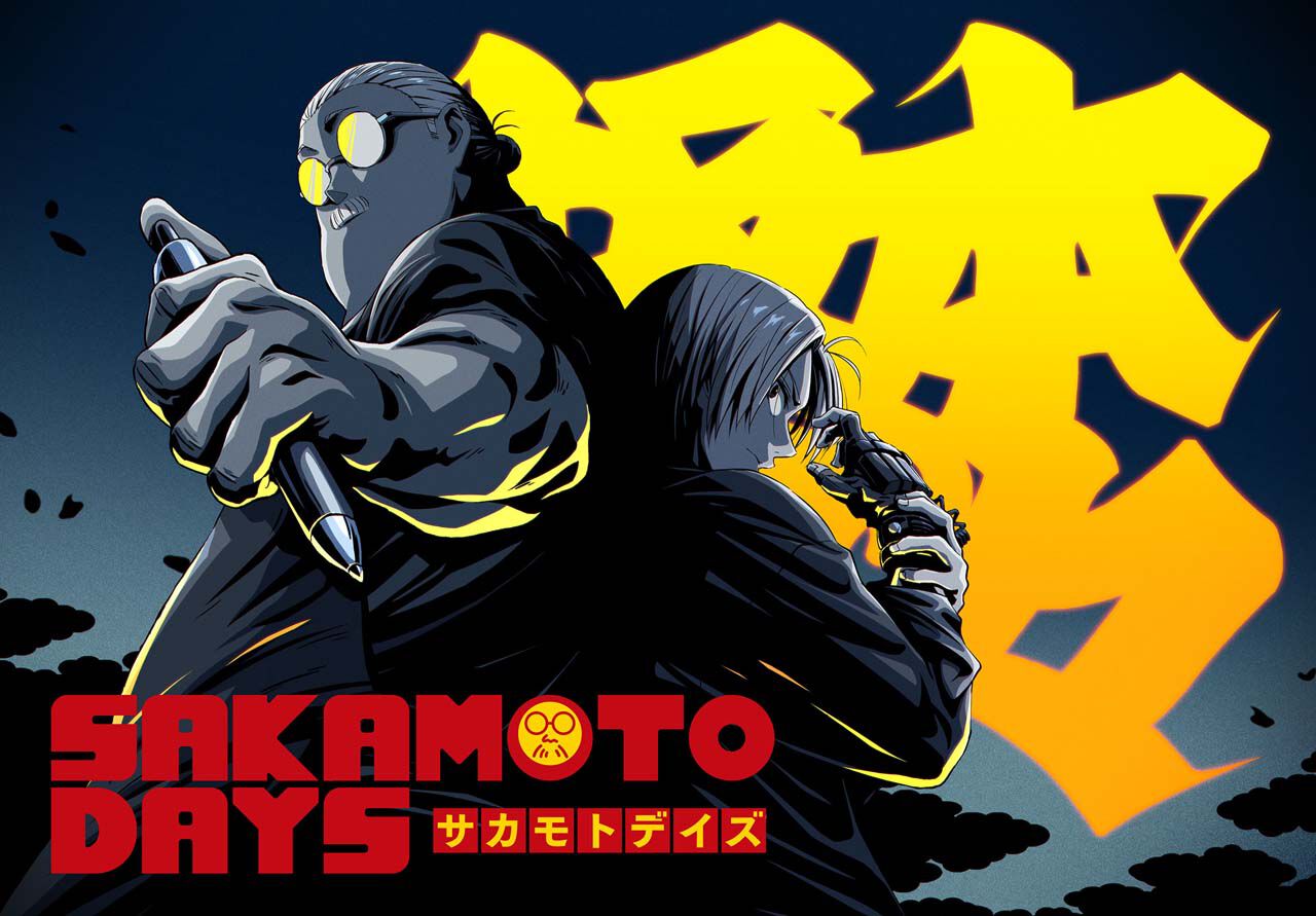 アニメ『サカモトデイズ』2期より登場の周、佐藤⽥、四ツ村の