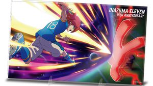 『イナズマイレブン』ヒロトの天空落としvsロココのゴッドハンドXにGOODキタ！ 胸アツな名シーンを描いた18周年記念イラストグッズの予約受付がスタート