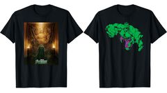 『マーベル』新作アパレルがAmazonに登場。『アベンジャーズ／ドゥームズデイ』ポスタービジュアル＆レトロなハルクTシャツがラインアップ