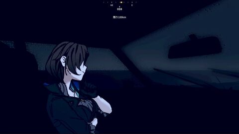 『DRIVE IN THE RAIN』雨の高速道路を運転しながら少女の“霊障”を解くホラーアドベンチャー。危険運転を行うと霊障はプレイヤーにも牙を剥く