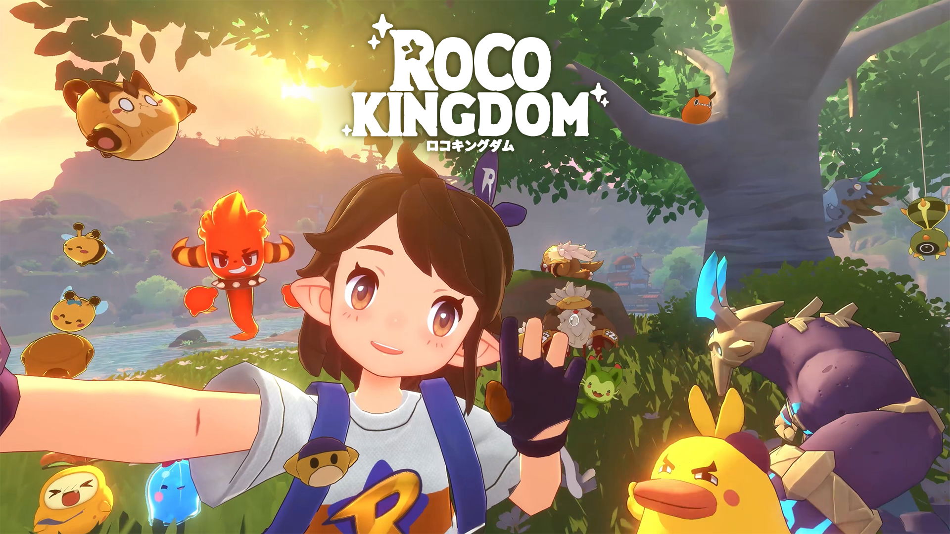 『Roco Kingdom（ロコキングダム）』がついに日本上陸。16年愛されたモンスター収集RPGの完全新作がリリース決定。オープンワールドを舞台に400種以上の“ジニ”と冒険の旅に出よう