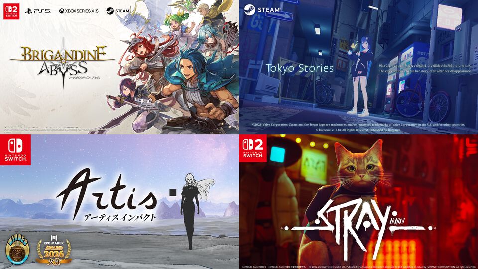 『ブリガンダイン アビス』『Tokyo Stories』『アーティスインパクト』など試遊出展。東京ゲームショウのハピネットブース情報が公開