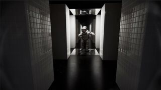 『BLACK WALLS』月の裏側に広がるリミナルスペース脱出ホラー。モノクロームの迷宮、静寂に潜む違和感、そして命を狙う“何か”――