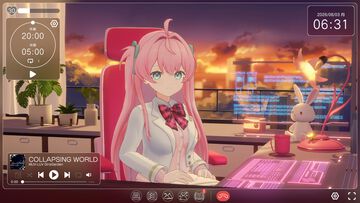 『マブラヴ ガールズガーデン Mellow Days』“桃園める”といっしょに過ごす作業用アドベンチャー。体験版がSteamで配信開始